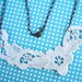 Vintage White Doily Necklace