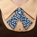 Womens Neck Tie - Blue & White Ducks - Animal Print - 1920s Reproduction