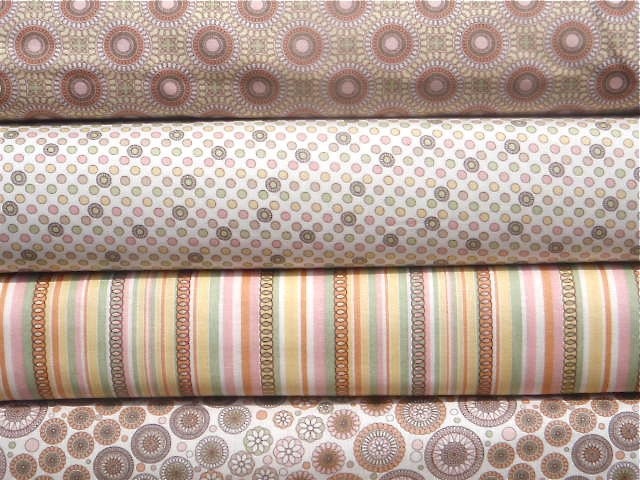 CLEARANCE  Half Yard Bundle 4 - Jenean Morrison - Moondance Set 2