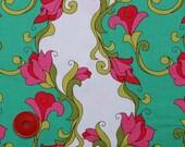 SALE - 1 Yard - Isabella by Lila Tueller - Isabella Vine in Dark Aqua