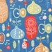 SALE - Half Yard of Tweet Tweet by Keiki for Moda - Tweet Snacks in Sky