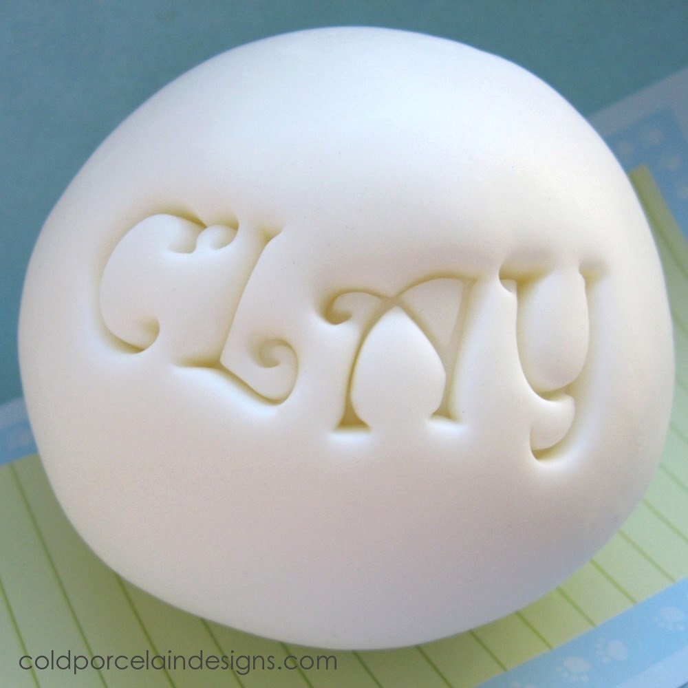 16 oz (1 lb) Cold Porcelain Clay/Air Dry Clay Single Pack - no color (dries non-flexible)