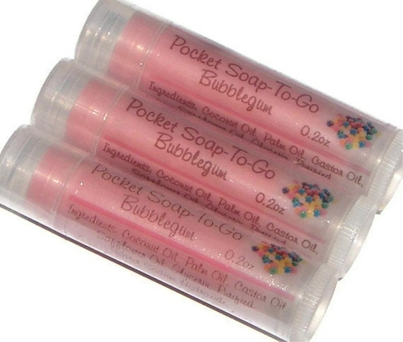 Pocket Soap-To-Go - Bubblegum - Mini Soap Perfect for Travel