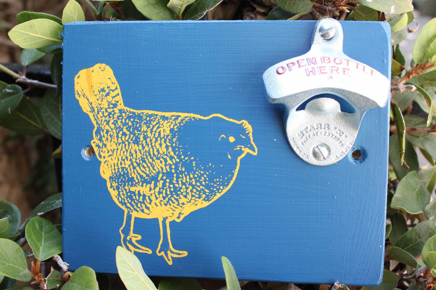 Baby Chick Bottle Opener Midnight Blue