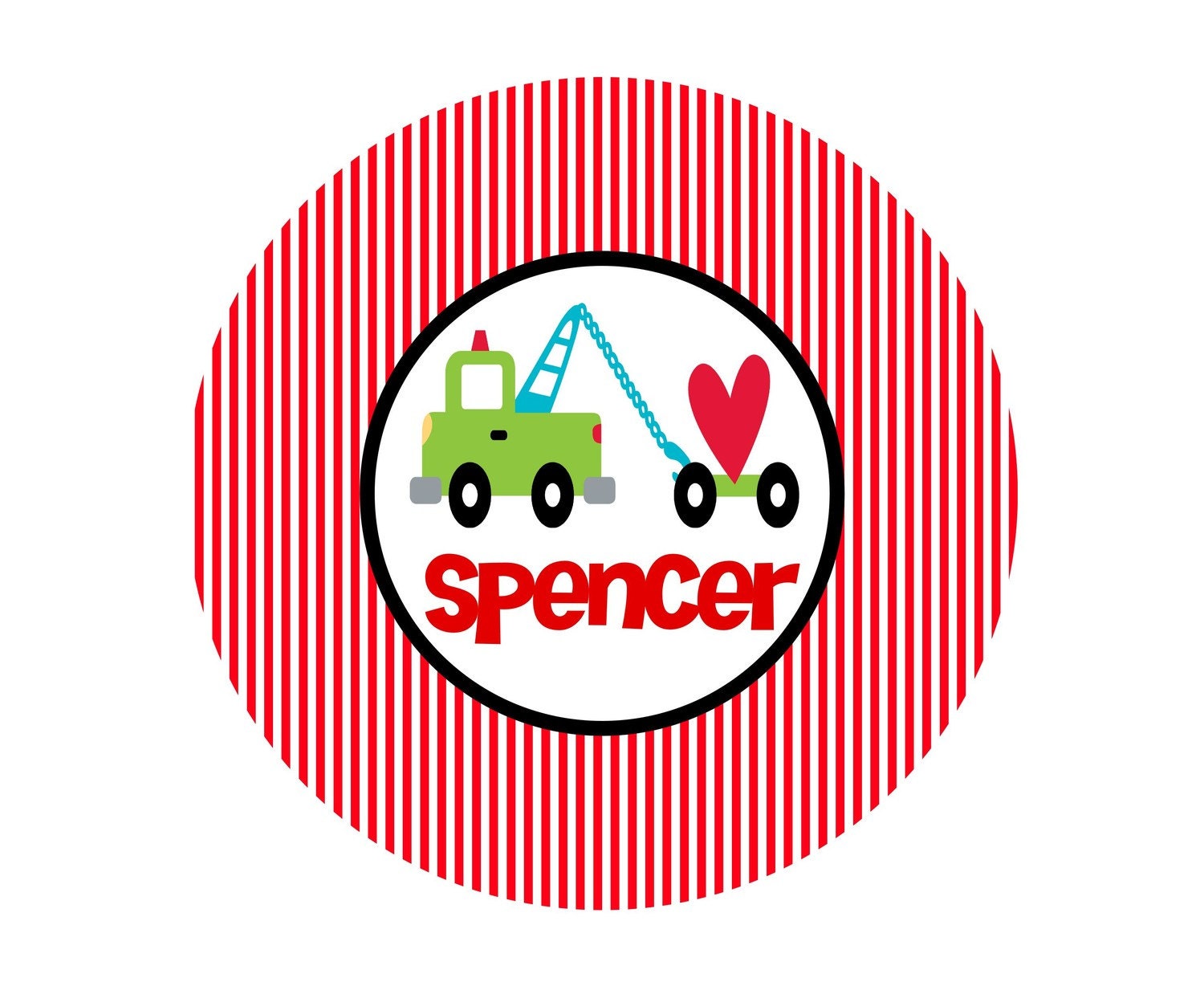 5 Quart Spencer Valentine Bucket