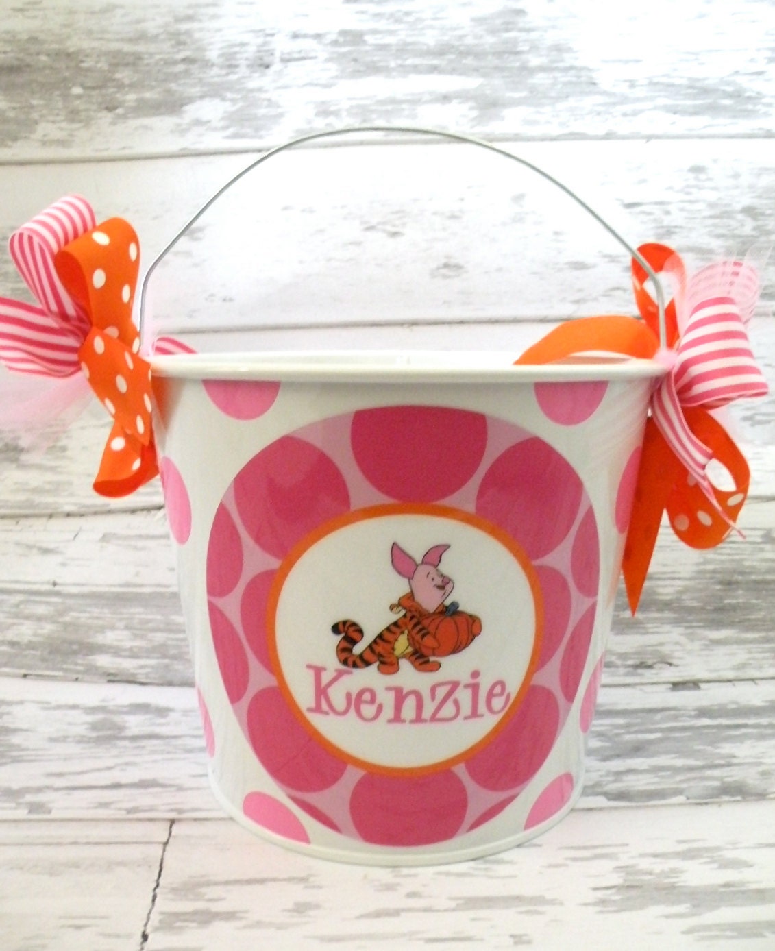 Personalized 5 Quart Halloween Bucket - More Designs Available