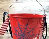 Personalized 5 Quart Halloween Bucket - More Designs Available