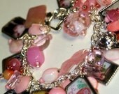 Dog Cat Bird Snake YOUR Custom Photo Pendant Charm Bracelet