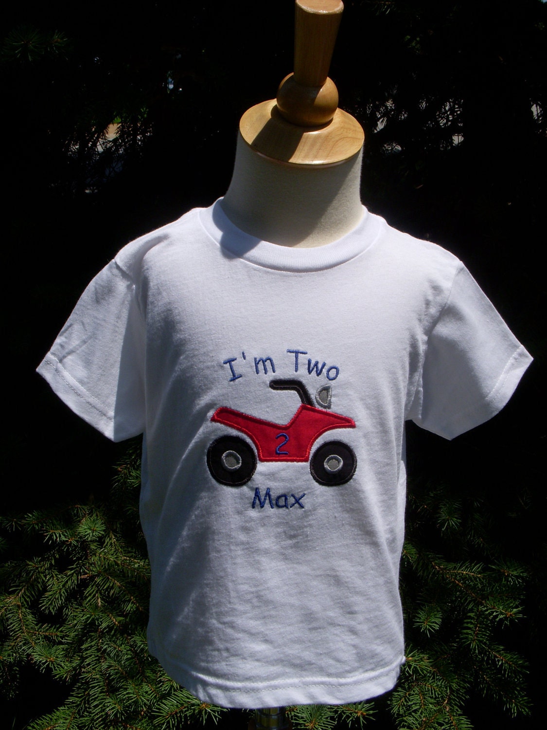 four wheeler birthday shirt