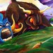 ACEO Fortress limited edition trading card print