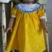 American Girl Doll Clothes - Sunny Yellow FAITH Party Dress for 18 inch Dolls