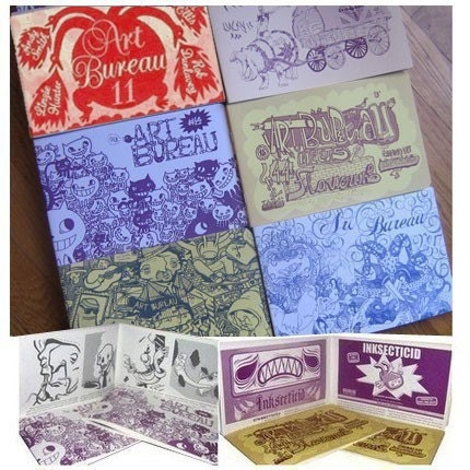 6 ART BUREAU zines (No. 11, 13-17) Kelsey Brookes, Catalina Estrada, Bubi Au Yeung, Hannah Stouffer