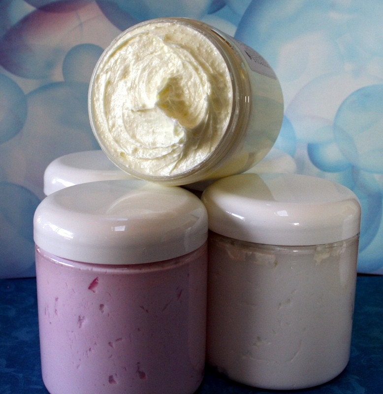 Sugar Scrub Almond Creme Whipped Creamy Soapy Body Scrub White  Cane Sugar Brown Sugar Shea Butter Olive Oil by Toadstool Soaps