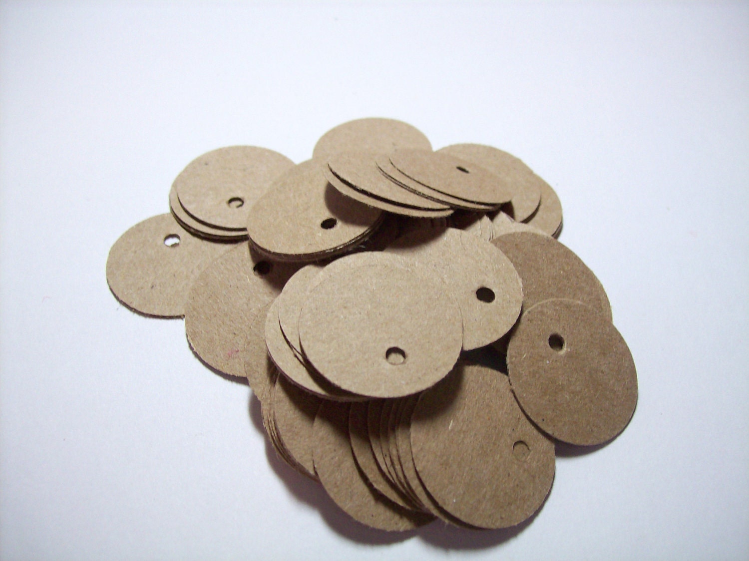 500 kraft small jewelry oval tags RESERVED for Nancy