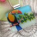 Dichroic Glass Pendant - Toucan-  Dichroic Fused Glass Jewelry - Dichroic Pendant and Necklace 060712p101