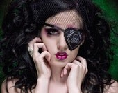 Skully Heart Pirate Eye Patch - Limited Edition