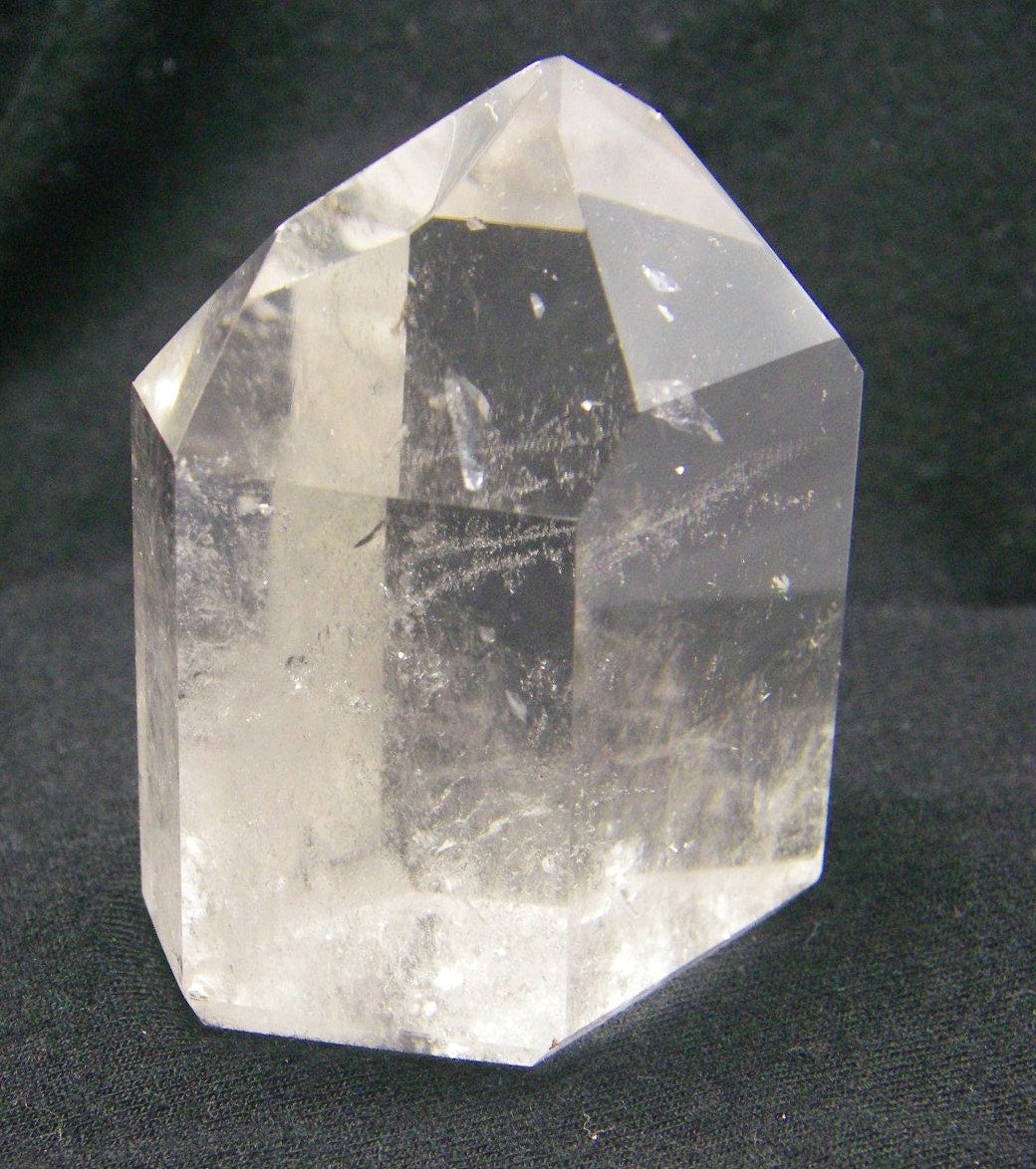 Quartz Crystal Specimen Point 92 grams