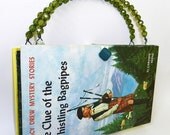 Nancy Drew Book Handbag Purse Clue of Whistling Bagpipes