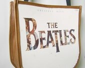 Beatles Greatest Hits Record Handbag Purse
