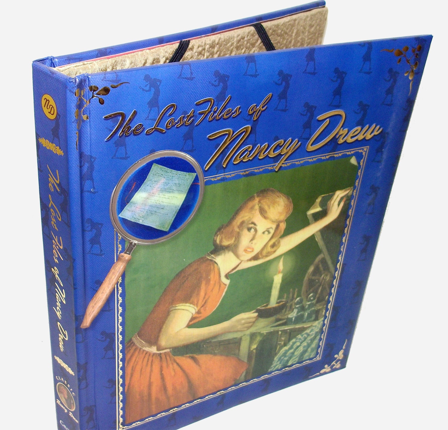 IPad or Kindle DX Cover - Nancy Drew Book Ereader Case