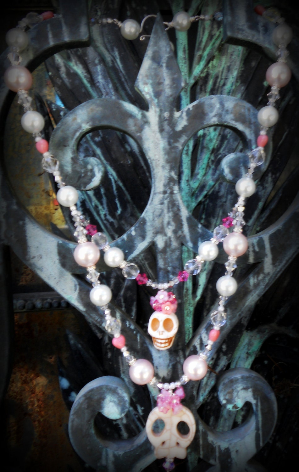 Love Shines Twice - Double Strand Necklace