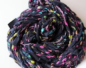 Handspun Yarn Twisted Tattered 29 yards