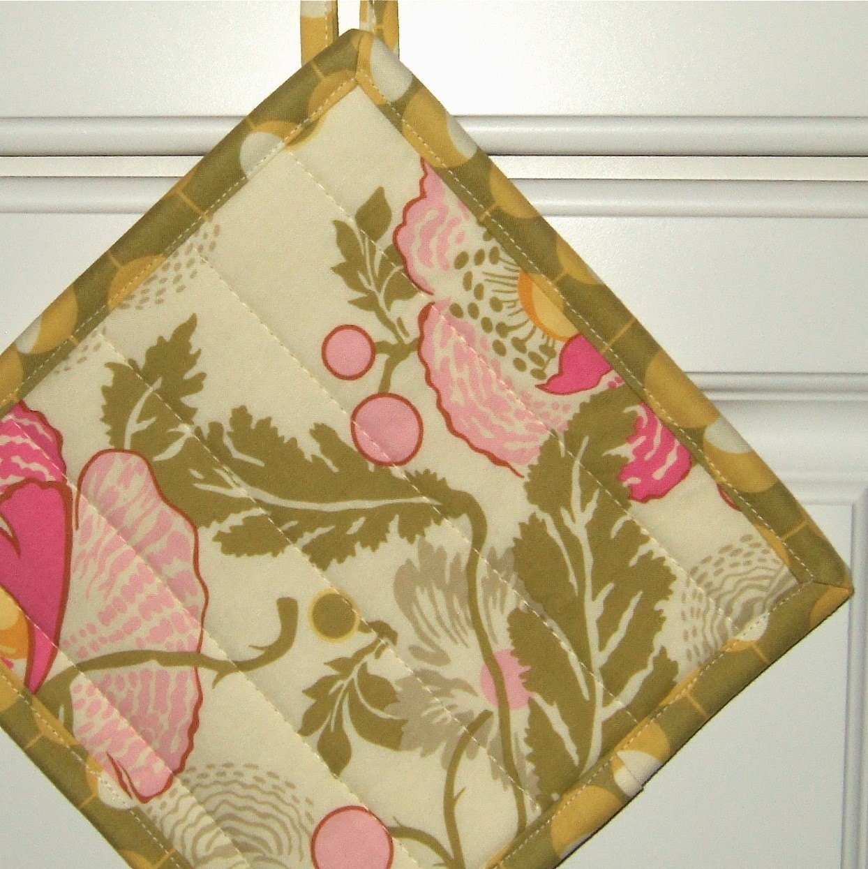 Fresh Poppies Potholder