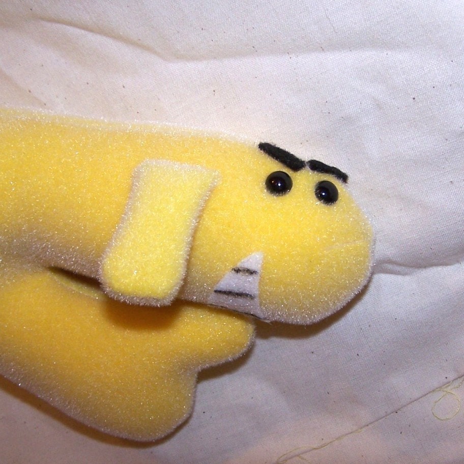 Hand-Banana Plush - Aqua Teen Hunger Force