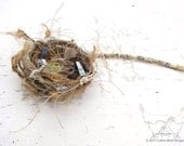 Wedding Ring Bearer Pillow Cushion Nest Wedding Table Decor or Cake Topper