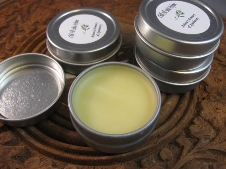Medieval Mix Temple Balm - Aromatherapy, Solid Perfume, Natural, Botanical, Steel Tin
