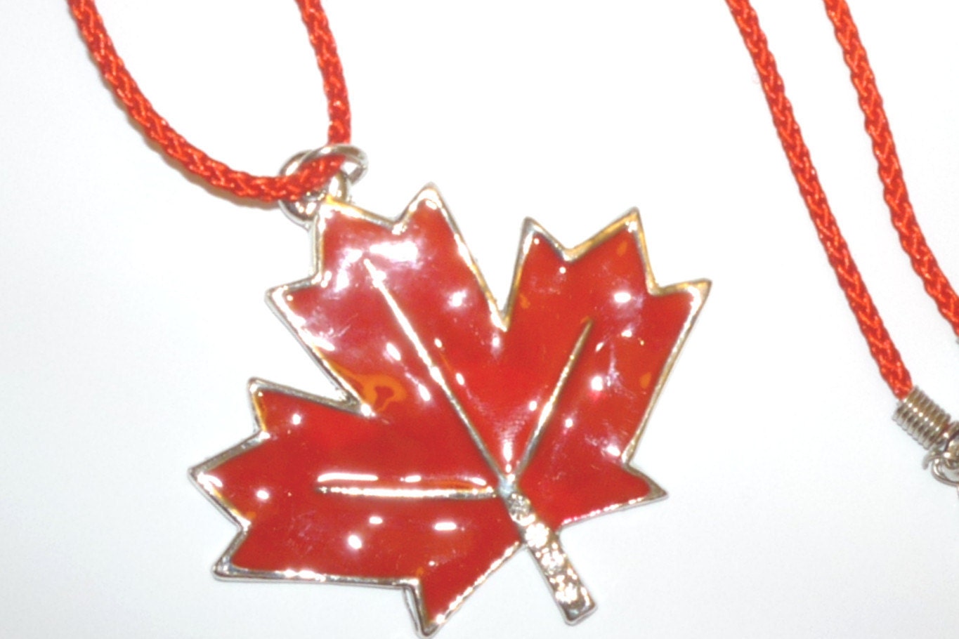 Canadian Maple Leaf  Necklace
