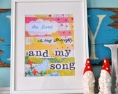 the Lord is my song-8 by 10-digital file.
