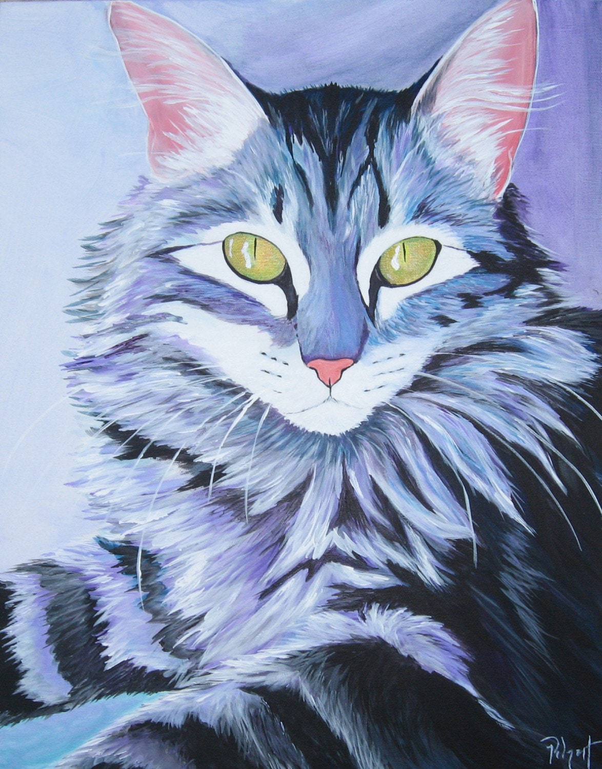 Original Cat or Dog Pet Portrait