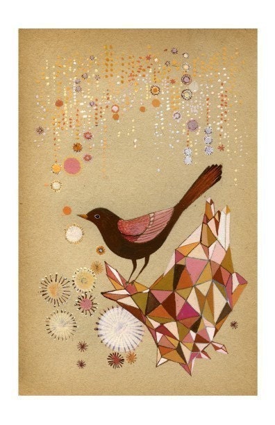 Crystal Perch (5.5 X 8.5 limited edition print)