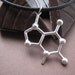 theobromine (chocolate) necklace on cotton cord