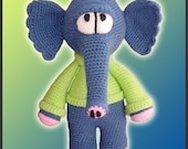 Amigurumi Crochet Pattern - Waldo, The Elephant