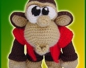 Amigurumi Crochet Pattern - Chuck, The Monkey