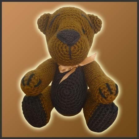 PDF Amigurumi Pattern Crochet - Teddy Bear