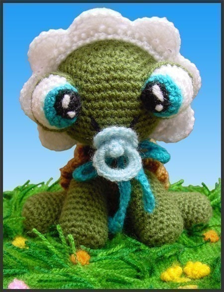 AMIGURUMI PATTERN Crochet pdf - Baby Turtle