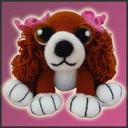 Amigurumi Pattern Crochet PDF - Wendy, The Cocker Puppy Dog