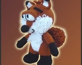 PDF Amigurumi Crochet Pattern Mr Fox