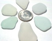 Genuine Found Bulk Sea Beach Glass - Large, Smooth, Light Pastels - for Jewelry