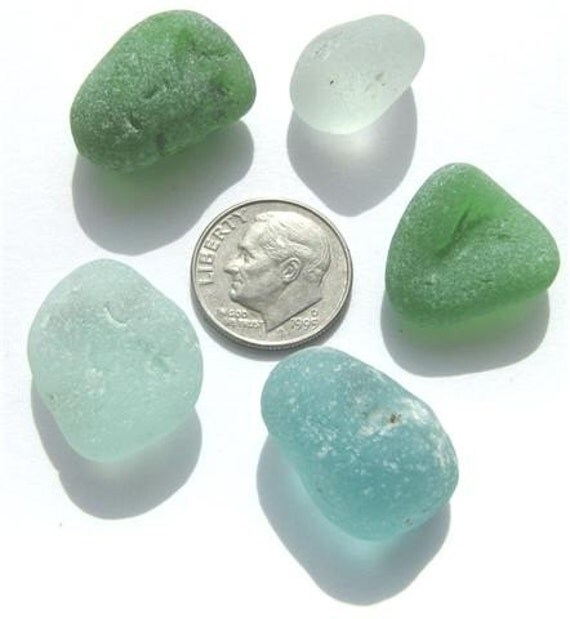 GENUINE, Found Bonfire Sea Glass - Lot For Jewelry, Supplies, Art - YART