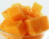Pumpkin Spice Solid Sugar Scrub Cubes Exfoliates Skin Care  Large 8 oz