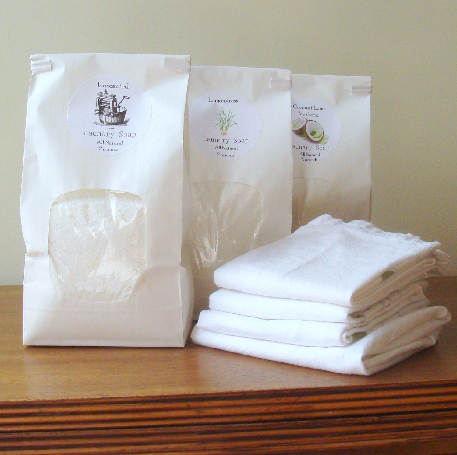 Lavender Laundry Soap All Natural Eco Friendly One Full Pound Great For Cloth Diapers