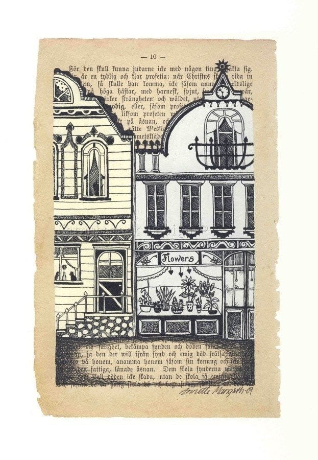 Flower shop - Print