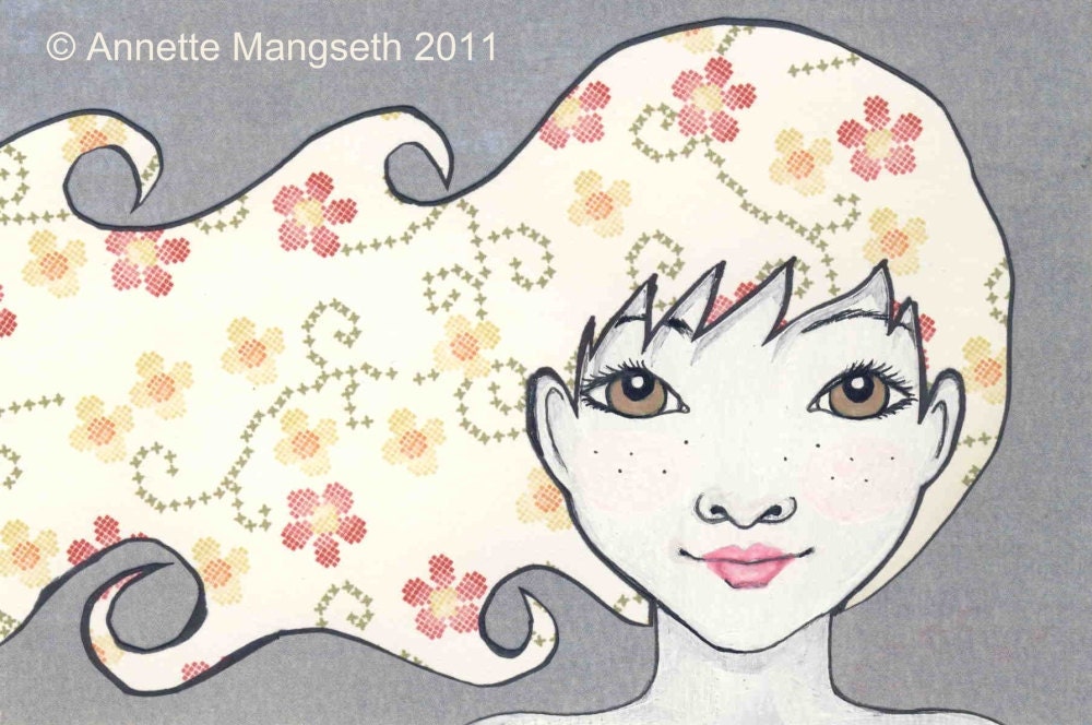 Claudia - Original illustration