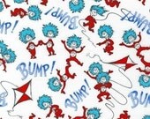 Dr. Seuss, Cat in the Hat, Bump in Celebration Fabric - Reserved for Debbie