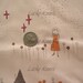 Megumi Sakakibara Uma Toie Peach Pink Japanese Fabric - Half Yard