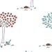 SALE Aneela Hoey, Little Apples, Apple Tree White Fabric - By the Yard